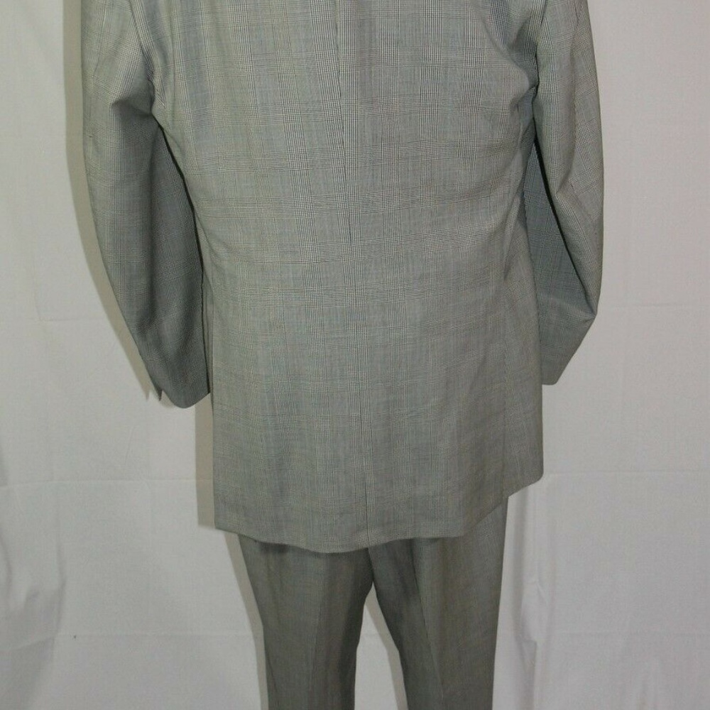 Mr. Ned Vitale Custom Made Two Button Suit 44xl - image 3